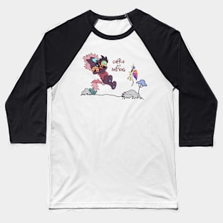 Catra and Melog Swiflizard Baseball T-Shirt